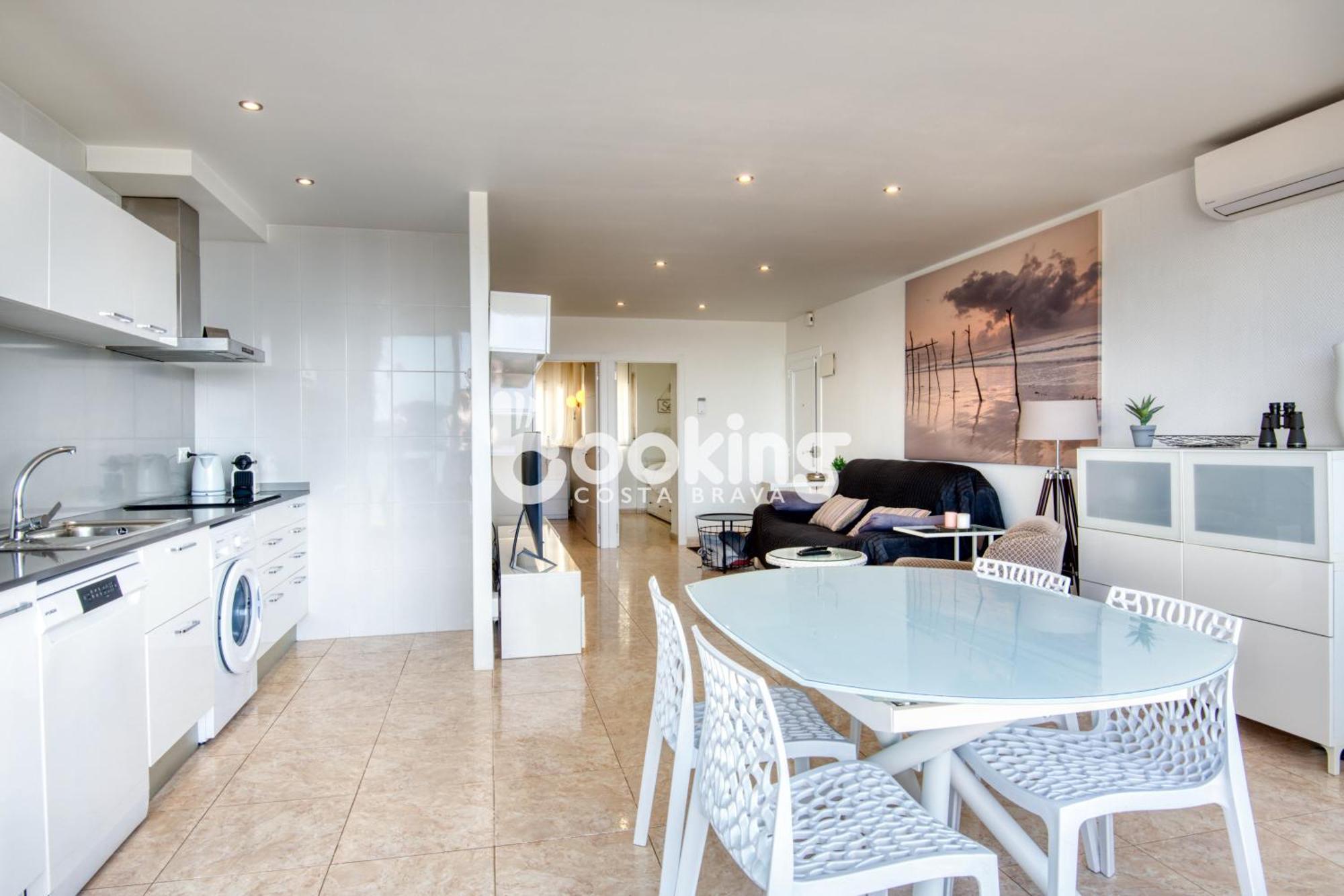 Kaminias Apartament Amb Vistes Al Mar Reformat Per 4 Persones 플라티야 다로 외부 사진