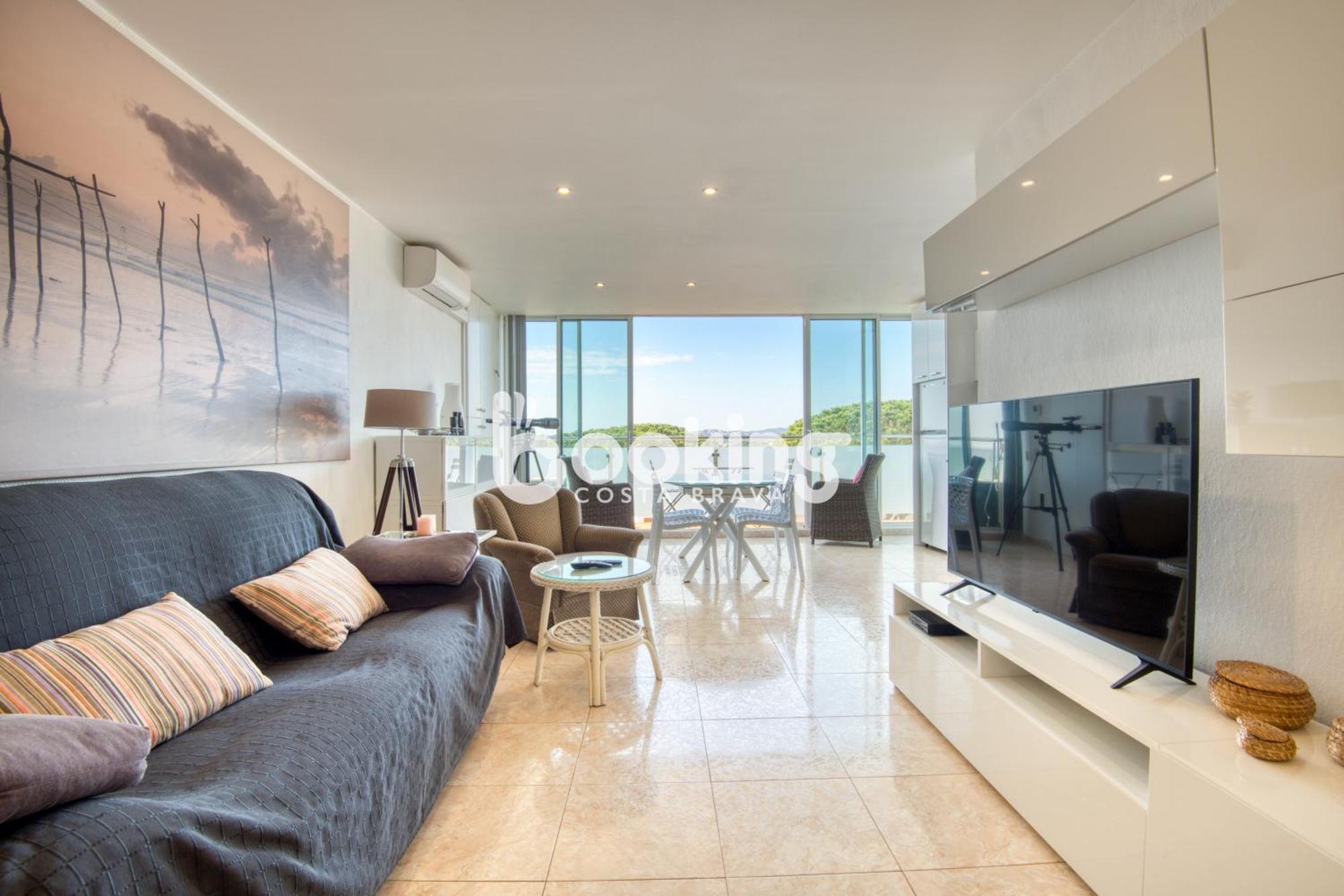 Kaminias Apartament Amb Vistes Al Mar Reformat Per 4 Persones 플라티야 다로 외부 사진
